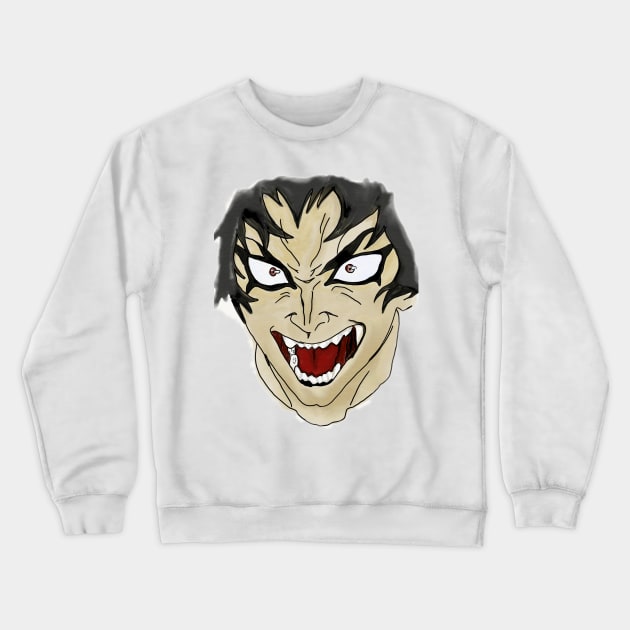 Devilman crybaby akira fudo Crewneck Sweatshirt by isarol